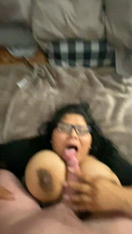 big dick big tits blowjob deepthroat huge tits lydiagrey natural tits onlyfans gif