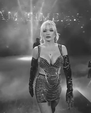 big tits blonde domination gif