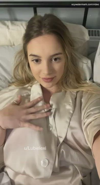 Big Tits Brunette Busty gif
