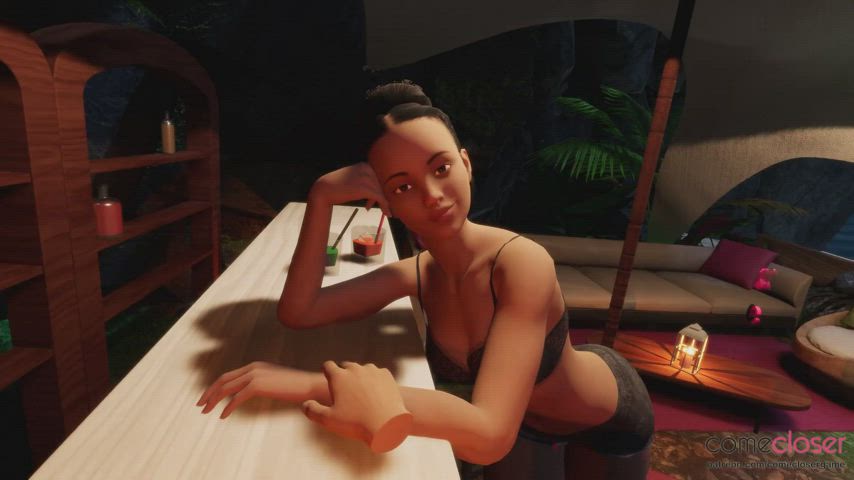 "I bet that you can't unhook my bra single handed." ComeCloser 0.8 update,