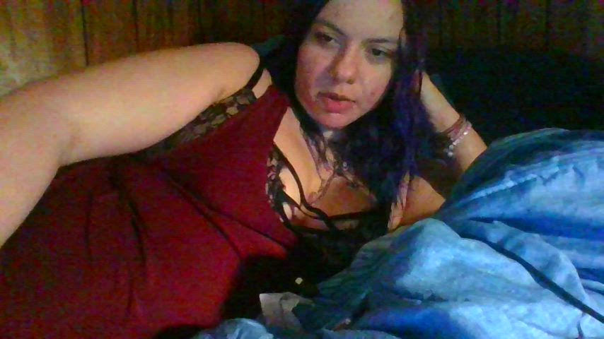 areolas big tits brunette shaved pussy gif