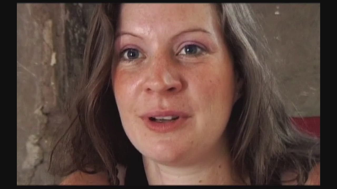 Brunette French Hairy Pussy Natural Tits gif