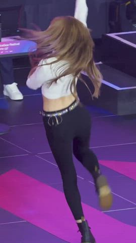 celebrity cleavage downblouse korean gif