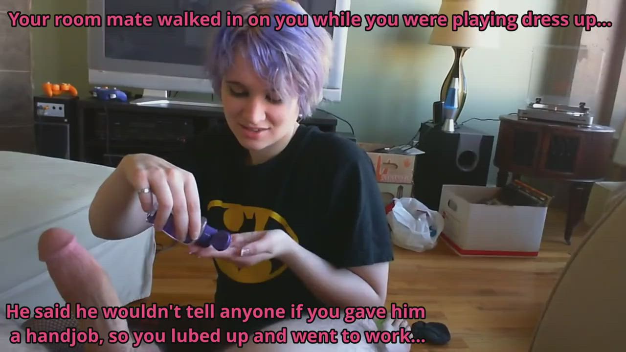 Caption Sissy gif