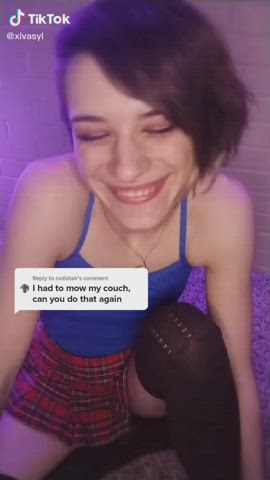 Handjob TikTok Tongue Fetish Tribute gif