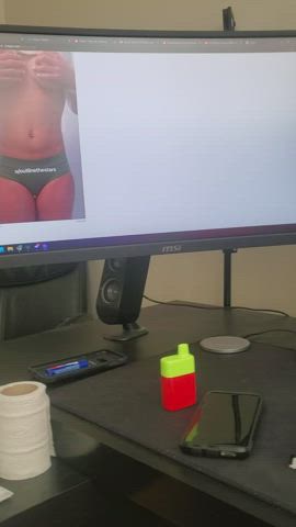 jerk off masturbating tribute gif