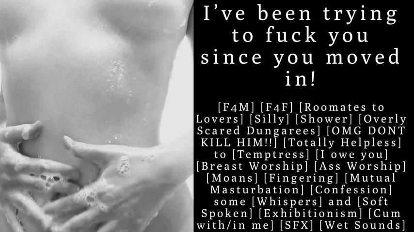 ✨New Audio Alert✨ || This spider has me trapped in the shower! Help me! || F4M