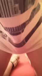 Melody Petite Penis Precum gif