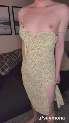 Do you like the bulge in my dress? ?