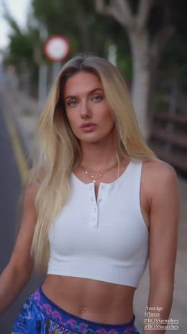 abs blonde blue eyes gif