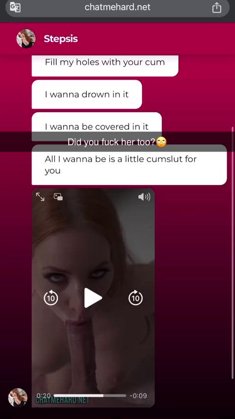 Did you fuck her too??
