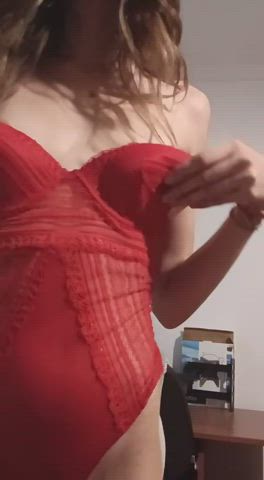 petite small tits tits underwear gif