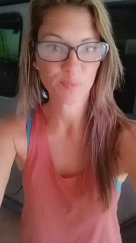 cute milf tits gif