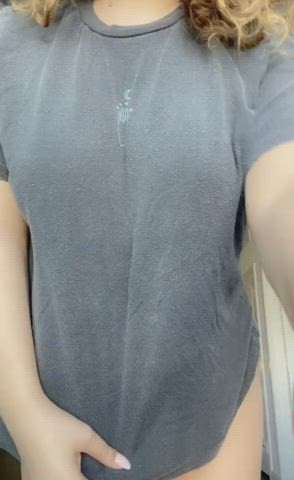 big tits ghost nipples titty drop white girl gif