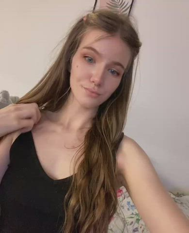 Hi daddy, can you suck my nipples?