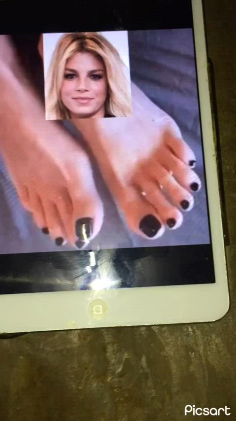cum on feet cumshot feet fetish gif