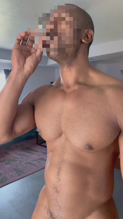 big dick cock muscles gif