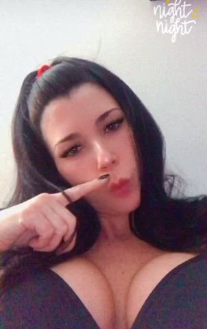 Colombian Latina Long Hair Ponytail gif