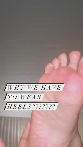 Worst thing about wearing heels. So many blisters