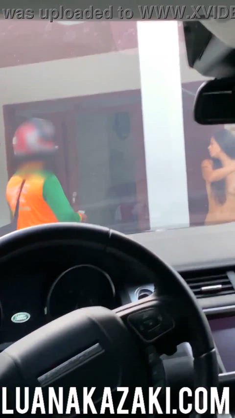 brazilian delivery nude nudity public gif
