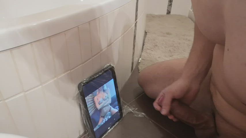 Cum Cumshot Thick Thick Cock Tribute Uncut gif