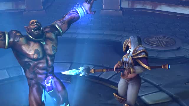 3D Animation Fantasy Femdom Parody SFM gif