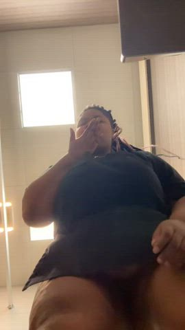 POV: what you’ll see before I smother you in my fat ebony pussy 😋😈🥰