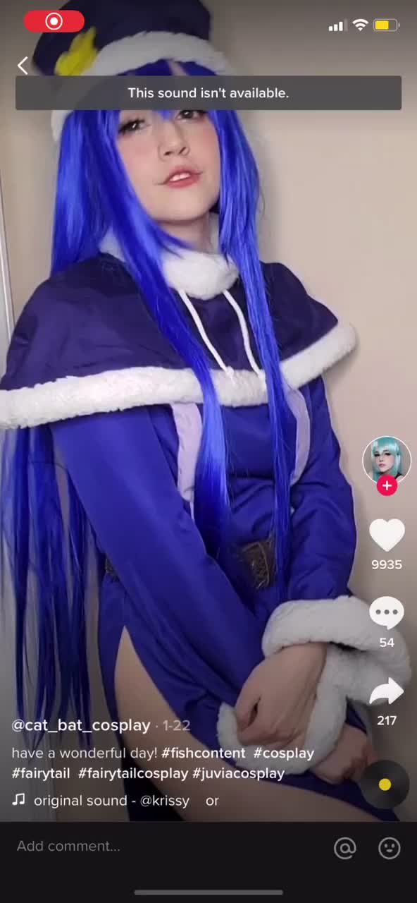 Juvia cosplay thighs