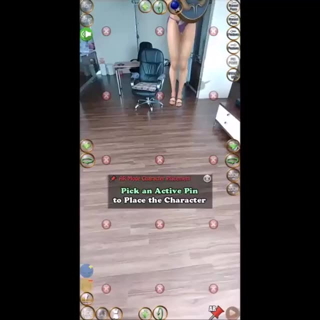 WebXR AR NSFW Game Application