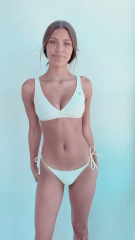 ass bikini boobs gooning latina teen gif