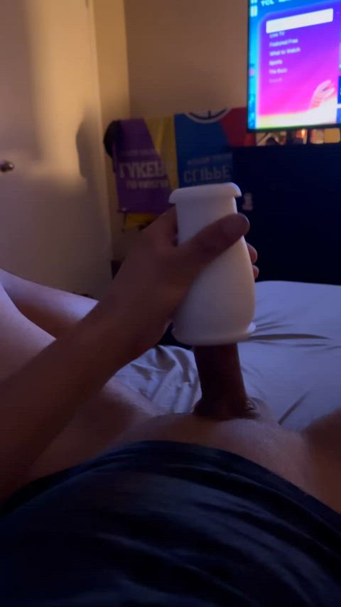 Striker sleeves feel so good, especially with lube. 