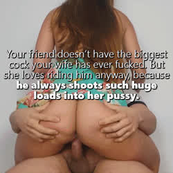 Your wife is addicted to be his cum dumpster💦💦 🔥😈