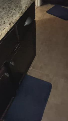 Took a bathroom break and walked in to this view.