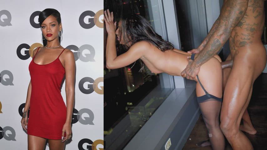 Rihanna Gets Bent Over and Fucked By BBC