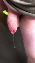 Part 3 of my biggest precum drool ever.