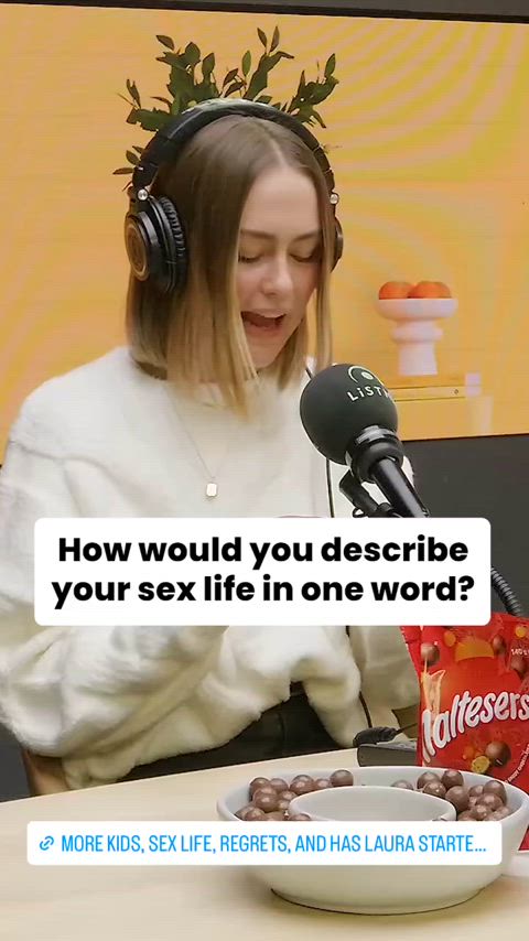 australian celebrity clothed interview gif