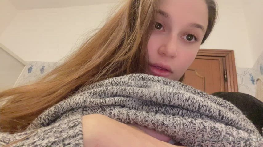 big tits fake tits italian gif