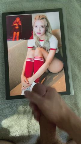 celebrity cumshot korean teen thighs tribute gif