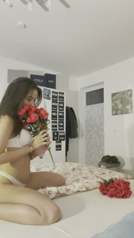 arab ass bed sex bending over booty erotic onlyfans tease teasing gif