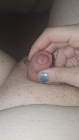MTF Masturbating Trans Woman gif