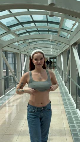 It’s not a successful mall trip if I don’t pull my tits out ;)