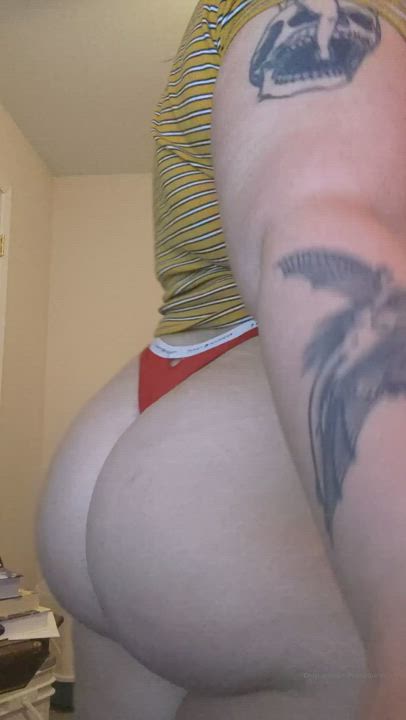 Ass BBW Booty Thick gif