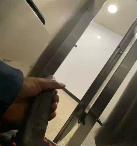 bbc bathroom masturbating public gif