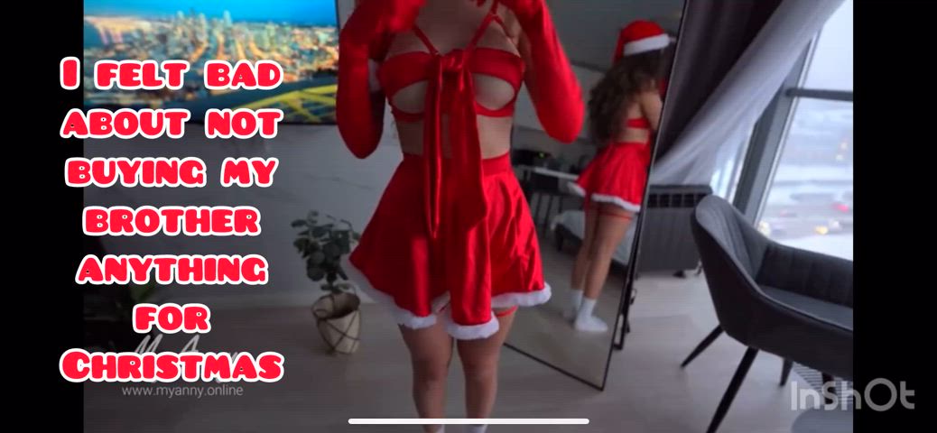 Your sister felt bad about not getting you a Christmas present so she gave you FREEUSE