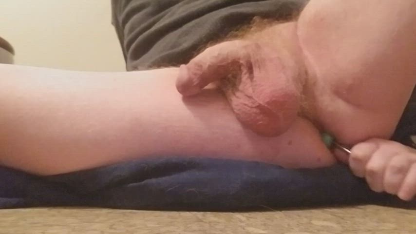 anal cum sissy gif