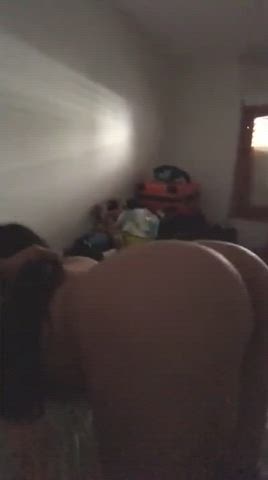 Big Ass Blowjob Homemade gif