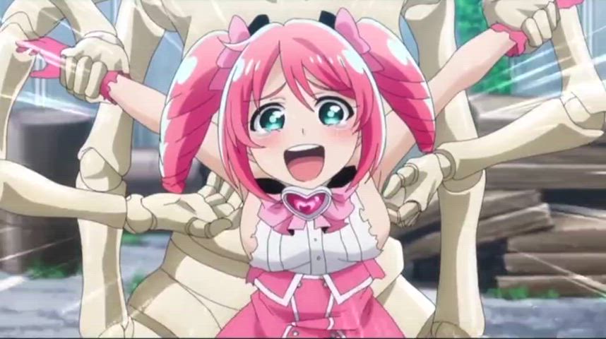 Tickle scene from gushing over magical girls