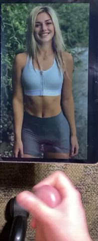 Stroking and cumming for Georgia