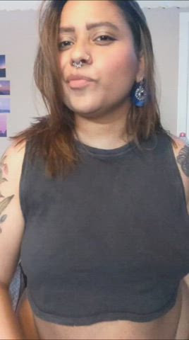 My tits may not be double D's...but I think I still deserve your D ;)