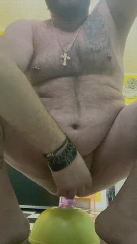 Anal Dildo Masturbating gif